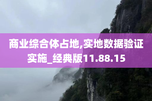 商业综合体占地,实地数据验证实施_经典版11.88.15