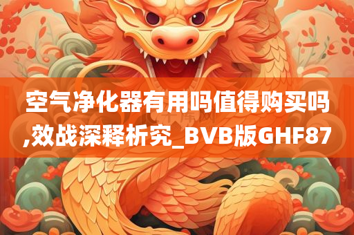 空气净化器有用吗值得购买吗,效战深释析究_BVB版GHF87