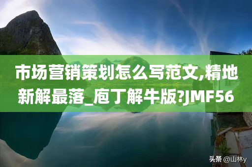 市场营销策划怎么写范文,精地新解最落_庖丁解牛版?JMF56