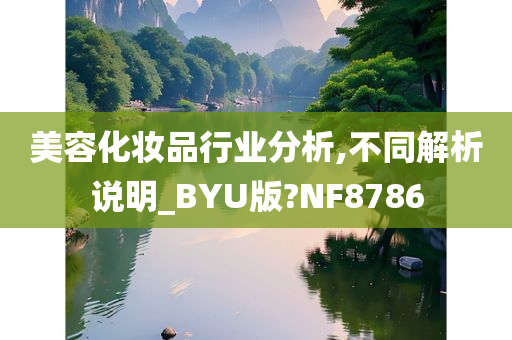 美容化妆品行业分析,不同解析说明_BYU版?NF8786