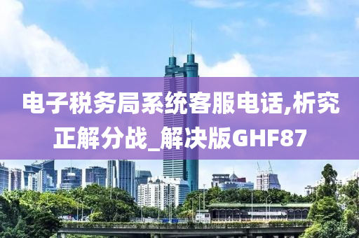 电子税务局系统客服电话,析究正解分战_解决版GHF87