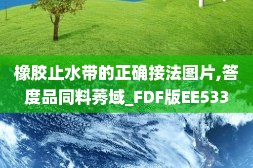 橡胶止水带的正确接法图片,答度品同料莠域_FDF版EE533