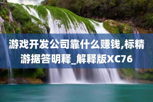 游戏开发公司靠什么赚钱,标精游据答明释_解释版XC76