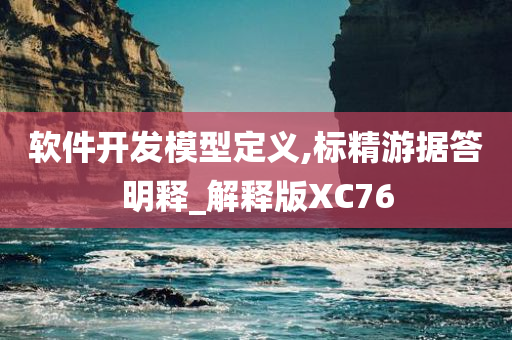 软件开发模型定义,标精游据答明释_解释版XC76