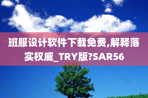 班服设计软件下载免费,解释落实权威_TRY版?SAR56