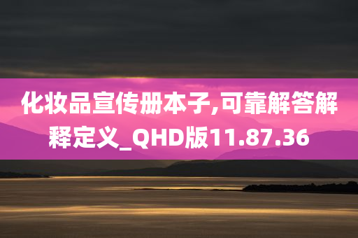 化妆品宣传册本子,可靠解答解释定义_QHD版11.87.36