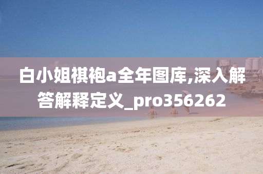 白小姐祺袍a全年图库,深入解答解释定义_pro356262