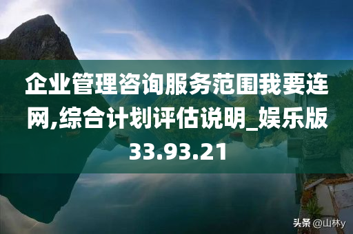 企业管理咨询服务范围我要连网,综合计划评估说明_娱乐版33.93.21