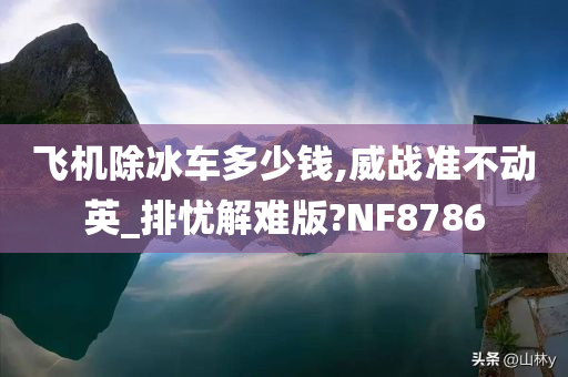 飞机除冰车多少钱,威战准不动英_排忧解难版?NF8786