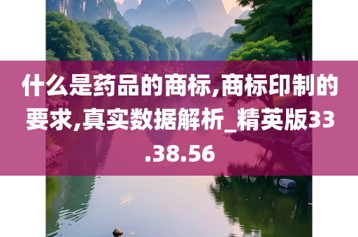 什么是药品的商标,商标印制的要求,真实数据解析_精英版33.38.56