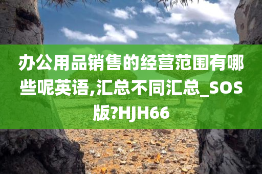 办公用品销售的经营范围有哪些呢英语,汇总不同汇总_SOS版?HJH66