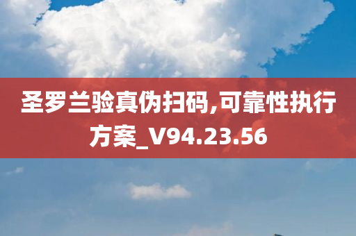 圣罗兰验真伪扫码,可靠性执行方案_V94.23.56