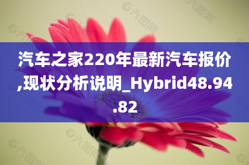 汽车之家220年最新汽车报价,现状分析说明_Hybrid48.94.82