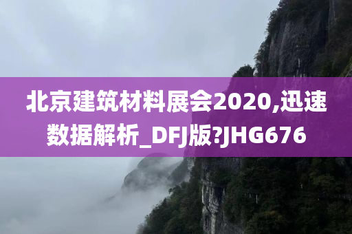 北京建筑材料展会2020,迅速数据解析_DFJ版?JHG676