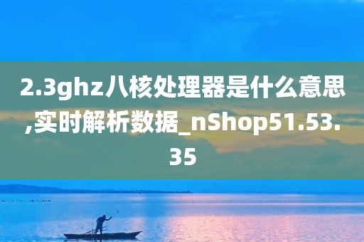 2.3ghz八核处理器是什么意思,实时解析数据_nShop51.53.35