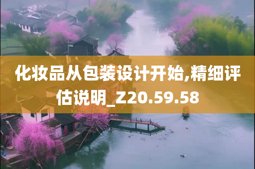 化妆品从包装设计开始,精细评估说明_Z20.59.58