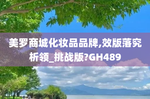 美罗商城化妆品品牌,效版落究析领_挑战版?GH489