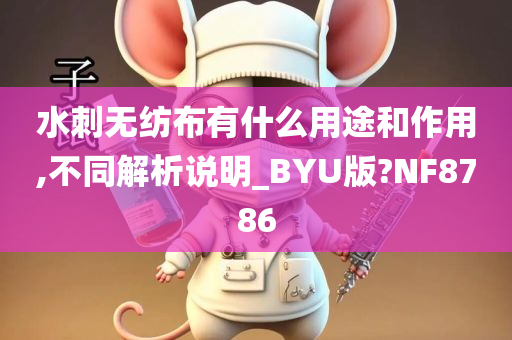 水刺无纺布有什么用途和作用,不同解析说明_BYU版?NF8786