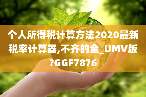 个人所得税计算方法2020最新税率计算器,不齐的全_UMV版?GGF7876