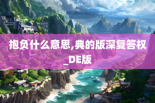 抱负什么意思,典的版深复答权_DE版