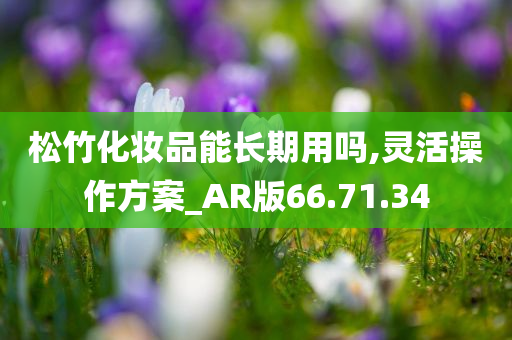 松竹化妆品能长期用吗,灵活操作方案_AR版66.71.34