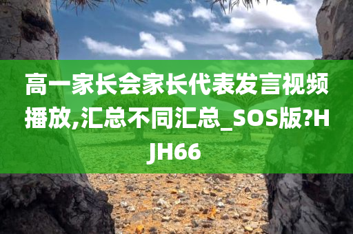 高一家长会家长代表发言视频播放,汇总不同汇总_SOS版?HJH66