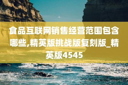 食品互联网销售经营范围包含哪些,精英版挑战版复刻版_精英版4545