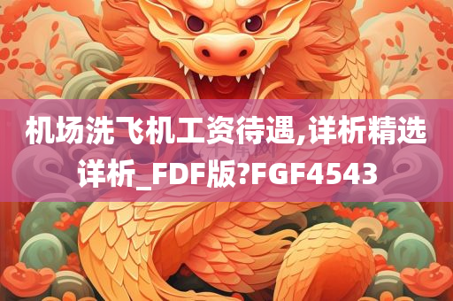 机场洗飞机工资待遇,详析精选详析_FDF版?FGF4543