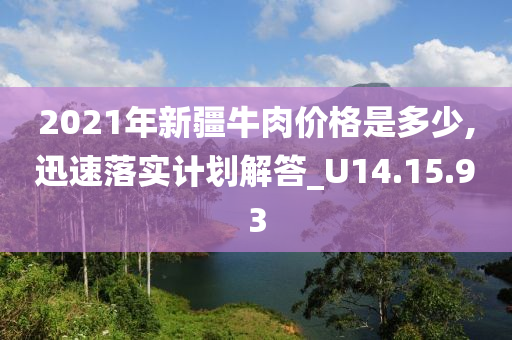 2021年新疆牛肉价格是多少,迅速落实计划解答_U14.15.93