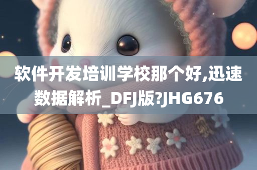 软件开发培训学校那个好,迅速数据解析_DFJ版?JHG676