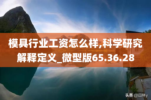 模具行业工资怎么样,科学研究解释定义_微型版65.36.28