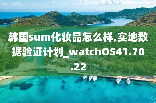 韩国sum化妆品怎么样,实地数据验证计划_watchOS41.70.22