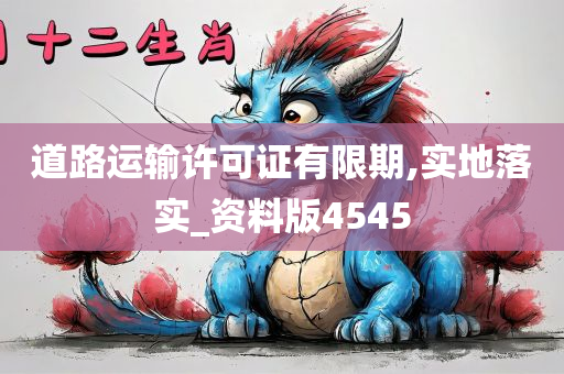 道路运输许可证有限期,实地落实_资料版4545