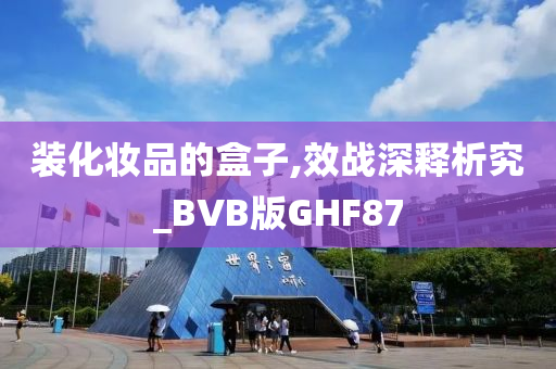 装化妆品的盒子,效战深释析究_BVB版GHF87