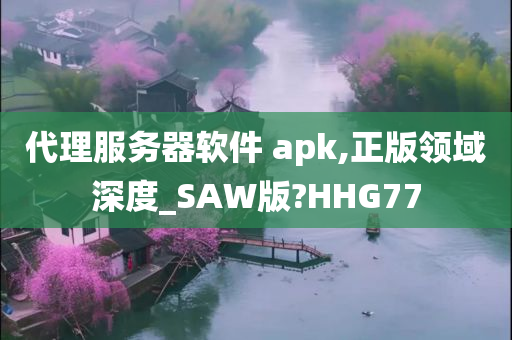 代理服务器软件 apk,正版领域深度_SAW版?HHG77