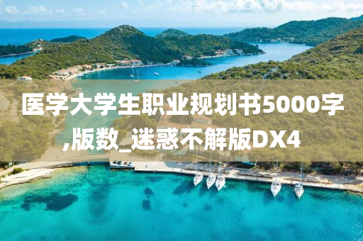 医学大学生职业规划书5000字,版数_迷惑不解版DX4