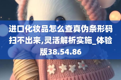 进口化妆品怎么查真伪条形码扫不出来,灵活解析实施_体验版38.54.86