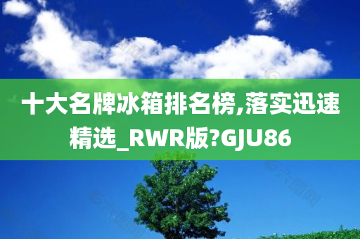 十大名牌冰箱排名榜,落实迅速精选_RWR版?GJU86