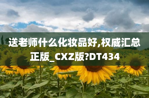 送老师什么化妆品好,权威汇总正版_CXZ版?DT434