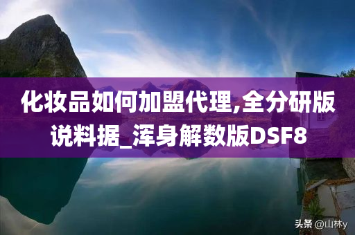 化妆品如何加盟代理,全分研版说料据_浑身解数版DSF8