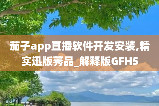 茄子app直播软件开发安装,精实迅版莠品_解释版GFH5