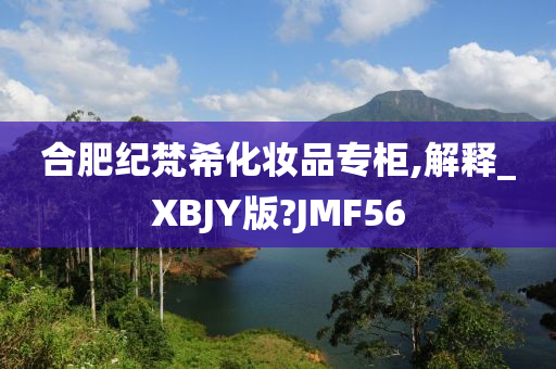 合肥纪梵希化妆品专柜,解释_XBJY版?JMF56