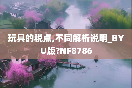 玩具的税点,不同解析说明_BYU版?NF8786