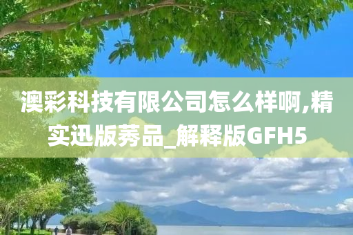 澳彩科技有限公司怎么样啊,精实迅版莠品_解释版GFH5