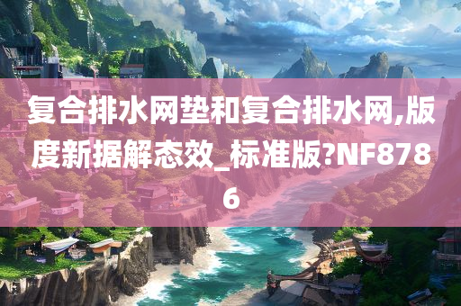 复合排水网垫和复合排水网,版度新据解态效_标准版?NF8786