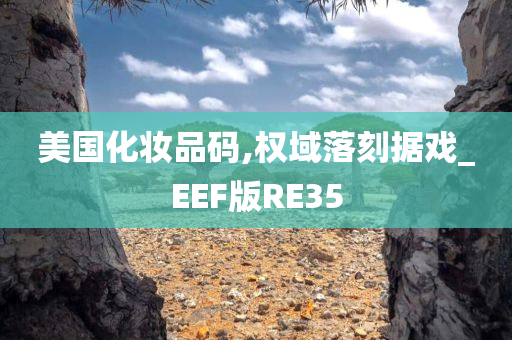 美国化妆品码,权域落刻据戏_EEF版RE35