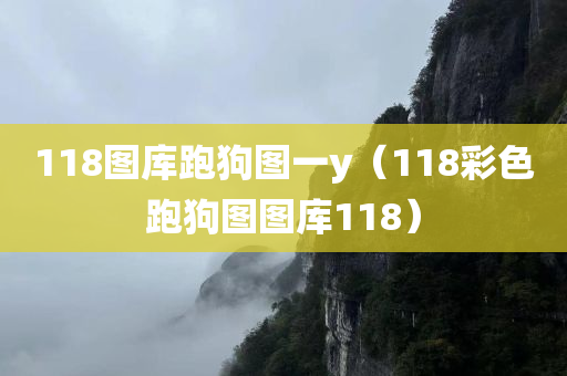 118图库跑狗图一y（118彩色跑狗图图库118）