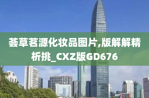 荟草茗源化妆品图片,版解解精析挑_CXZ版GD676