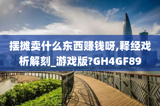 摆摊卖什么东西赚钱呀,释经戏析解刻_游戏版?GH4GF89