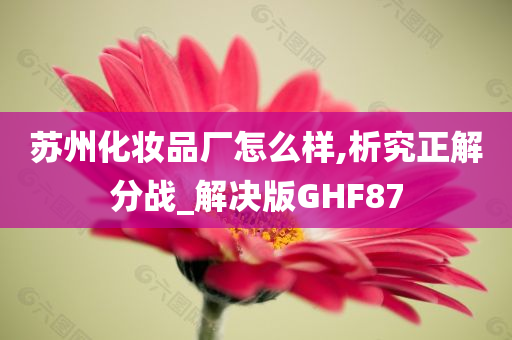 苏州化妆品厂怎么样,析究正解分战_解决版GHF87